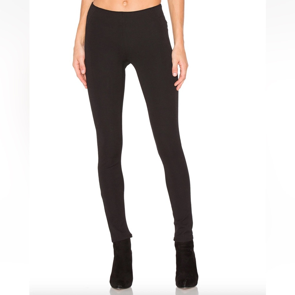 Rag & Bone Sammy High Waist Legging in Equestrian (Black) Sz 2 - Picture 2 of 10
